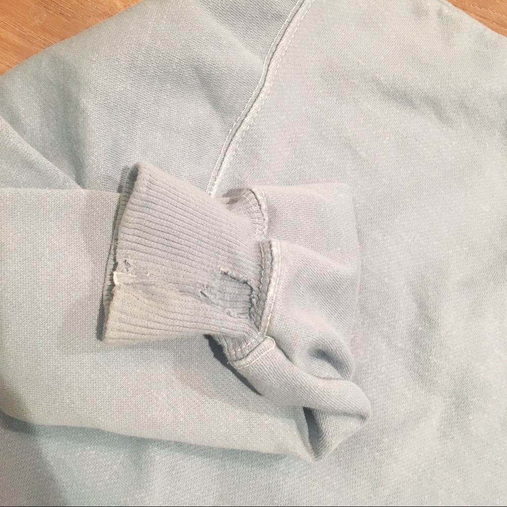 Light Blue Brandy Crewneck Sweatshirt - Picture 4 of 5